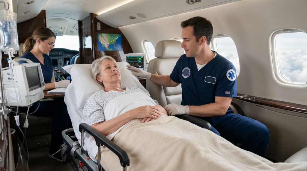 How Do I Arrange Medical Transport From Florida To Connecticut For An Elderly Parent?