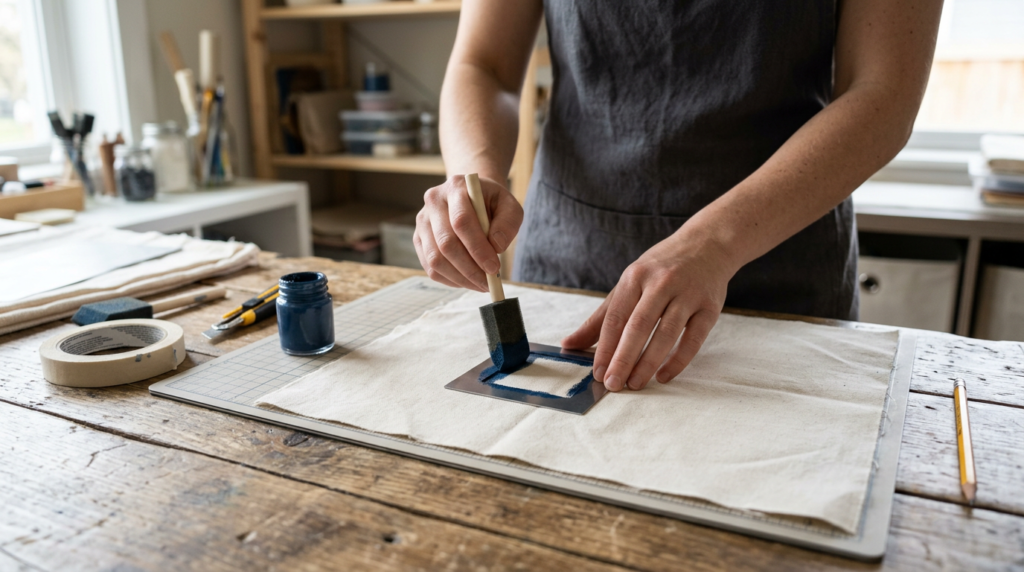 What Is a 3 Inch Square Stencil Used For in Needlepoint?